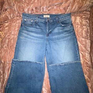 Madewell Mid-Rise Perfect Vintage Wide Leg Jeans